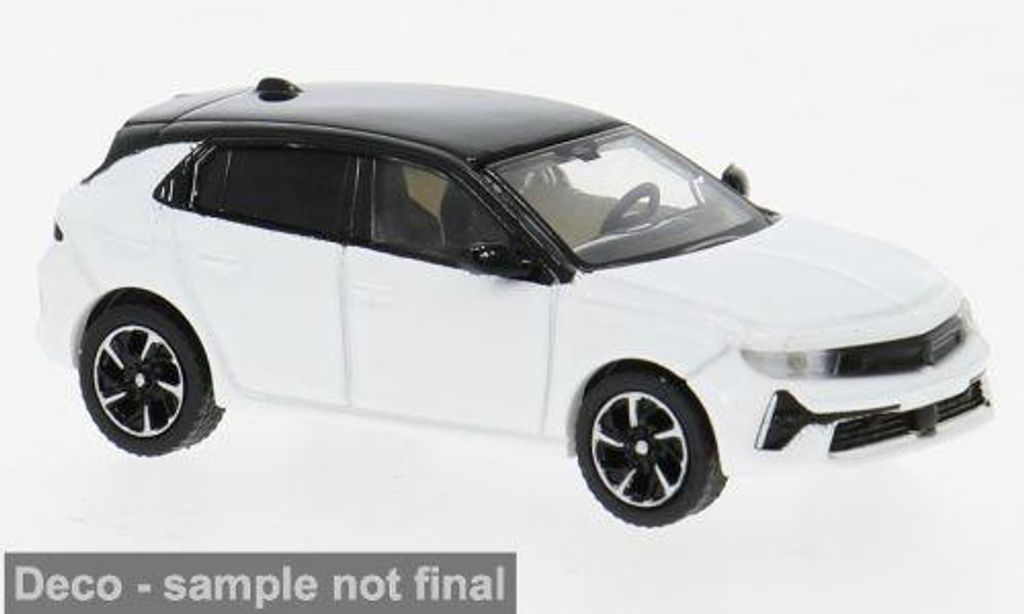 Brekina PCX870589 - 1/87 Opel Astra L, weiss/schwarz, 2021 Produktbild 