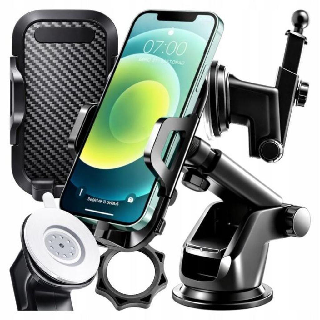 Handyhalterung - 360° Drehung - Autohalterung - für Produktbild 