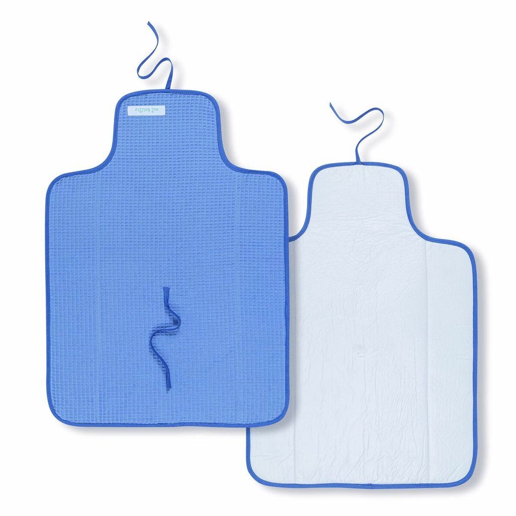 Tragbare Wickelunterlage Mi bollito Blau Elegant 1 x 67 x 47 cm