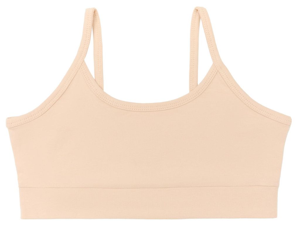 Sportliches Mädchen Bustier aus Baumwolle für hohen Produktbild 