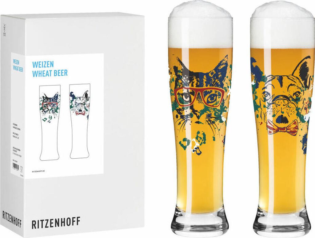 Ritzenhoff Online Petfluencer Weizenbier 2er 001 002 C.Oliveira F25, 8103001, Shop Exclusive