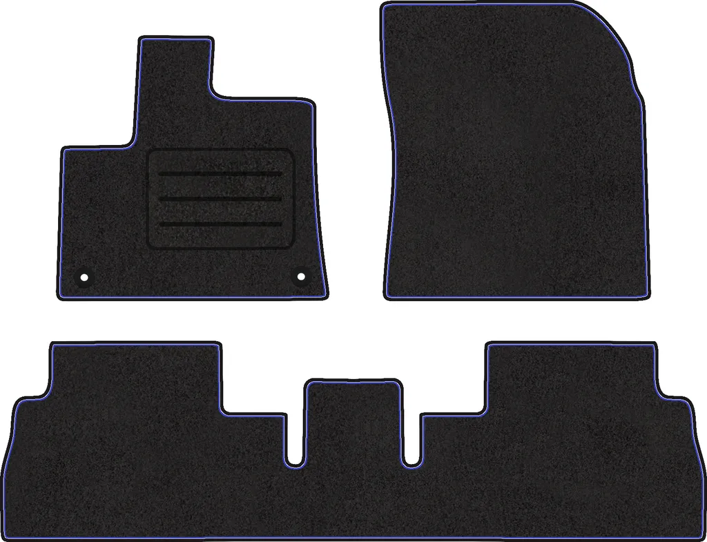 Premium Tappetini, Tappeti GRAFITE Velluto per Opel Combo C 2001-2011