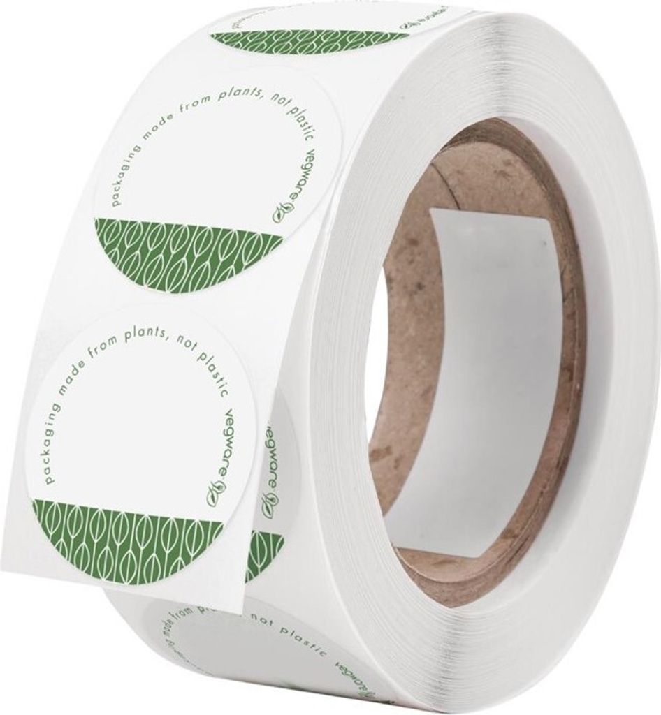 Kompostierbare Vegware-Etiketten (1000 Stück)