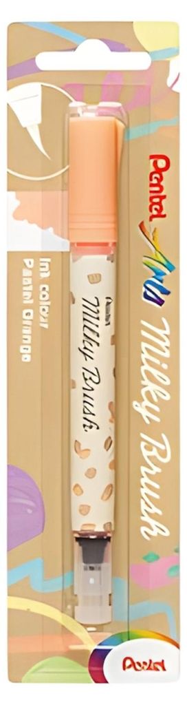 Pentel Pinselstift Milky Brush Orange
