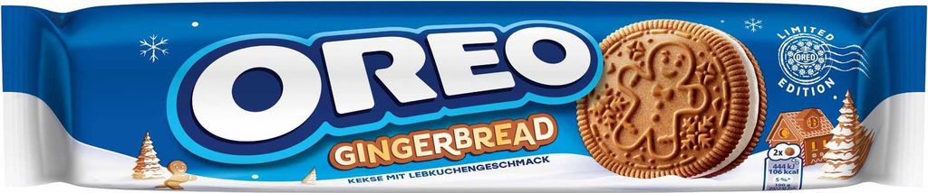 Oreo Gingerbread Lebkuchen Kekse mit aromatischem Zimt Produktbild 