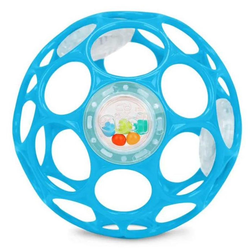Oball Oball Rassel, leicht zu greifendes Spielzeug – Blau Produktbild 