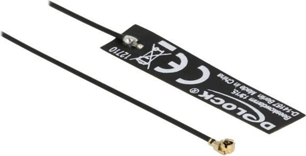 Antenne GNSS Delock I-PEX MHF IV pour Beidou Galileo GLONASS et GPS L1 L2