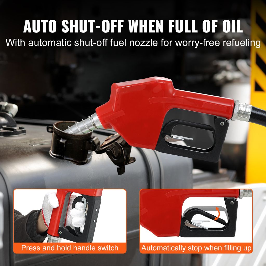 Pompa A Sifone Elettrica Portatile Per Benzina E Diesel – Alimentata A Batterie, Tubo Da 0,9m, Flusso 2,2 Galloni/min, Ideale Per Trasferimento Carburante