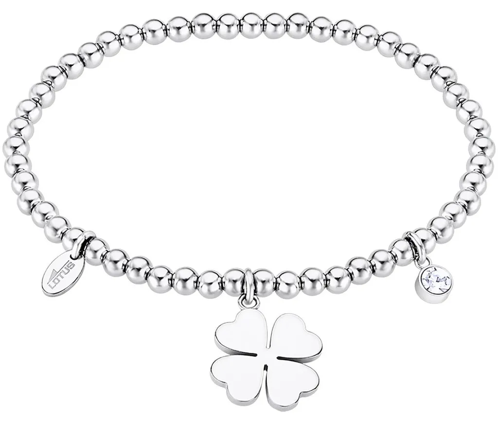 Bracelet en Acier Inoxydable Motif Croix pour Femme - Lotus Style