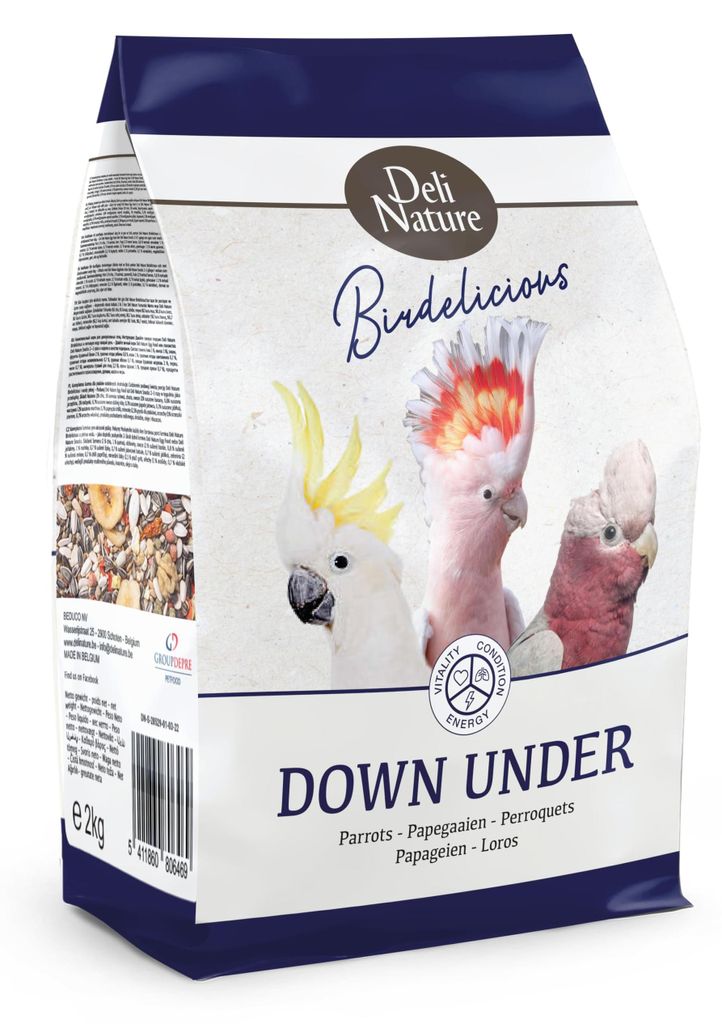 Beduco BIRDELICIOUS PAPAGEIEN DOWN UNDER | 750g Image du produit 