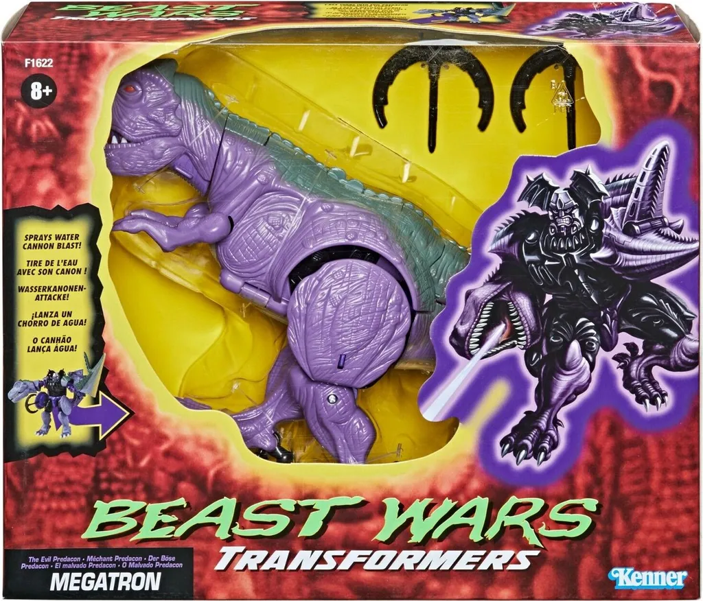 Jouet Robot Transformable Megatron Beast Wars Predacon pour Enfants - 10