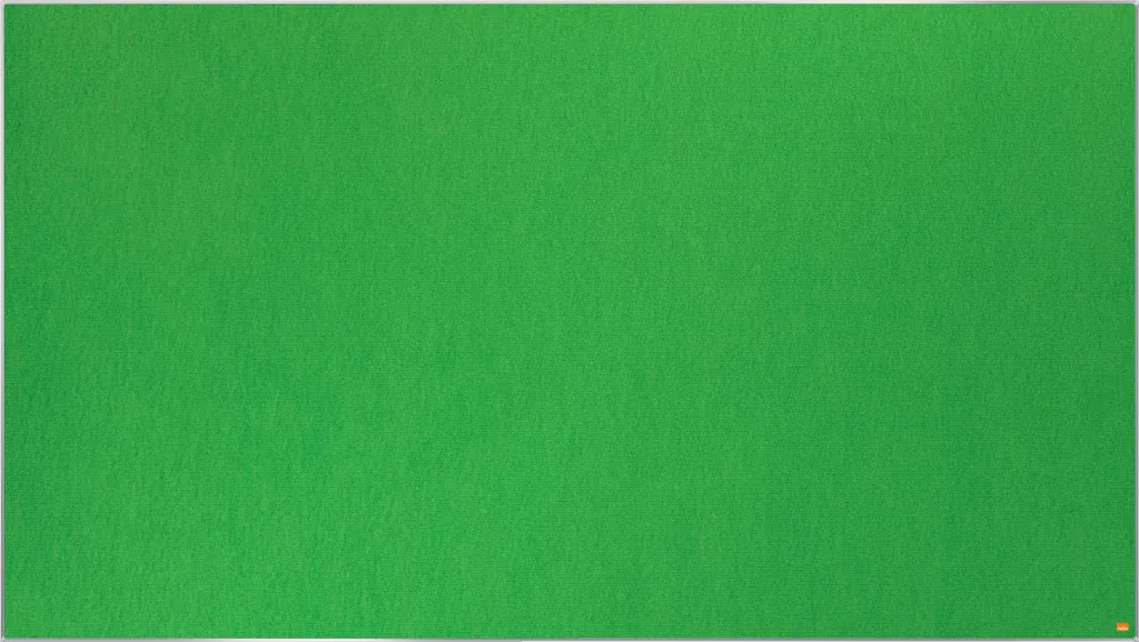 Tableau de notes Nobo 1915428 vert avec cadre extra fin 106x188 cm