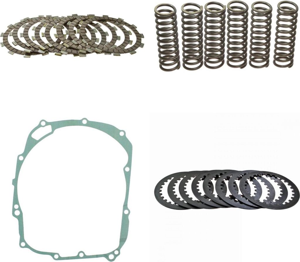 Kupplung komplett Lamellen Federn Dichtung Scheiben für Yamaha FZ 750 Baujahr 1985-1986 von pamoto - Neu