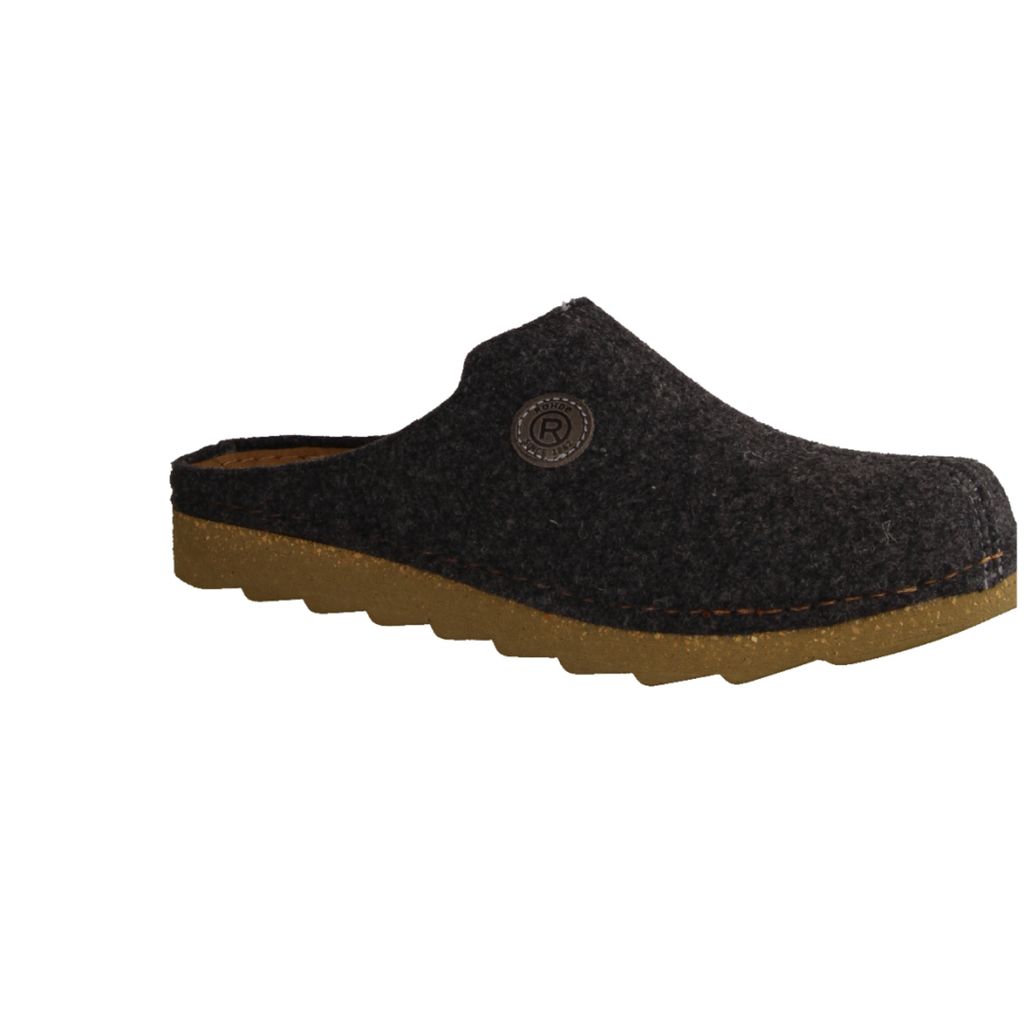 Rohde 7100-82 Hausschuhe Damen, Herren, Softfilz, Anthrazit, NEU - Haus - hüttenschuhe Damen Hausschuhe, Grau