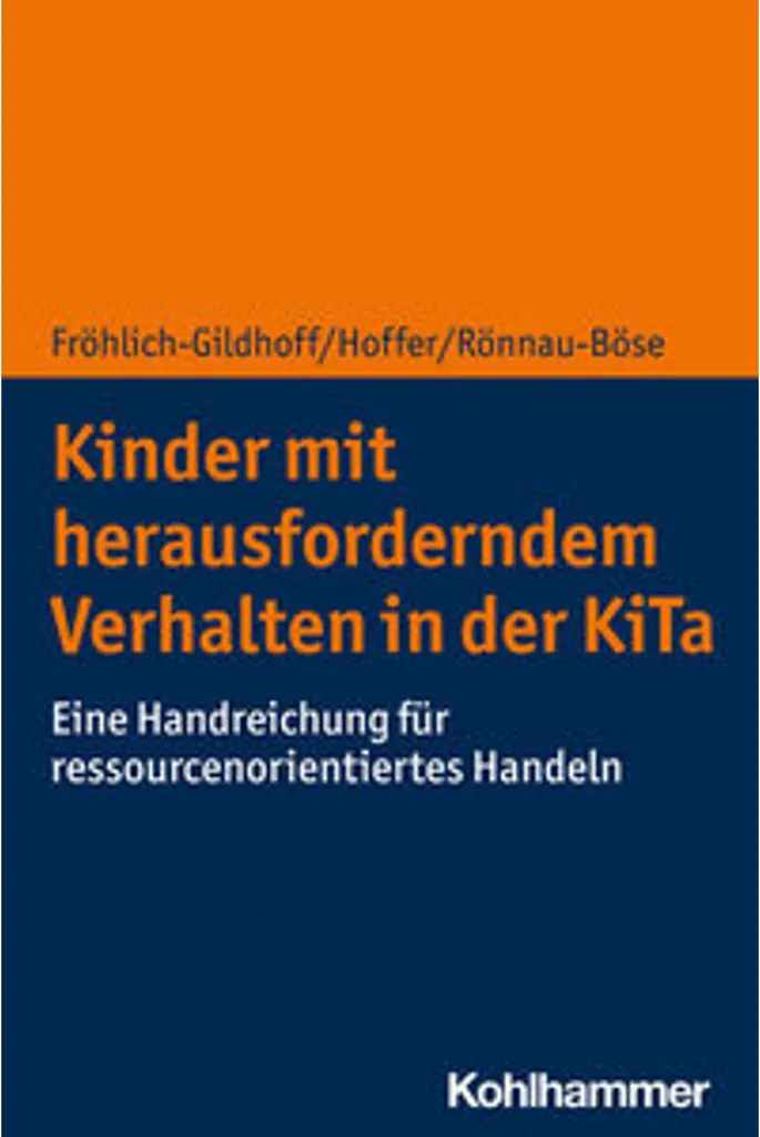 Manuel de pédagogie pour comportement difficile des enfants en KiTa