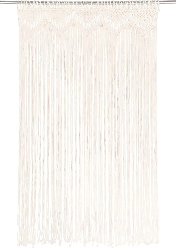 Rideau Macramé 140x240 cm - Idéal pour Séparation de Pièce et Salon