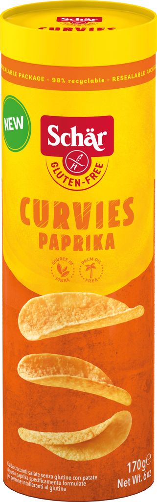 Schär Curvies Paprika (170 g) Produktbild