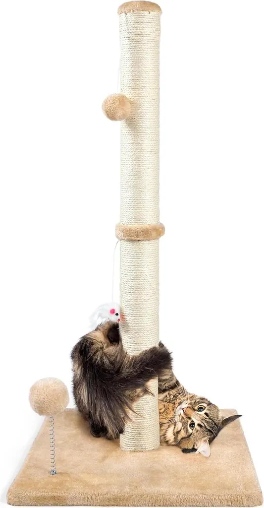 Arbre à chat d'appartement 70cm - Griffoir pour chats de tous âges
