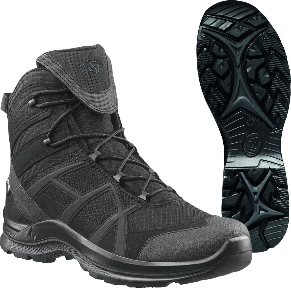 HAIX Berufsschuhe O2 BLACK EAGLE Athletic 2.1 GTX mid 330042 Schwarz 51