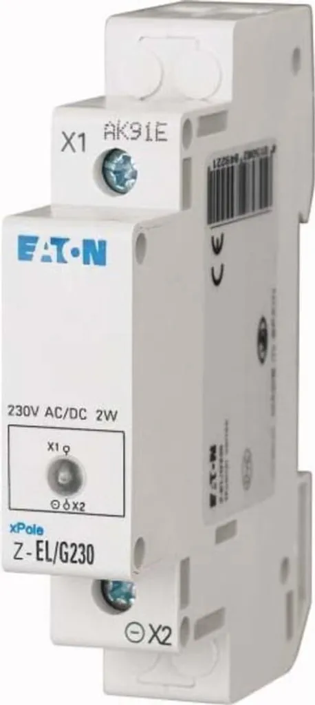 Eaton Z-EL/G230 284922 Lampe Témoin Verte 230V pour Tableau Électrique