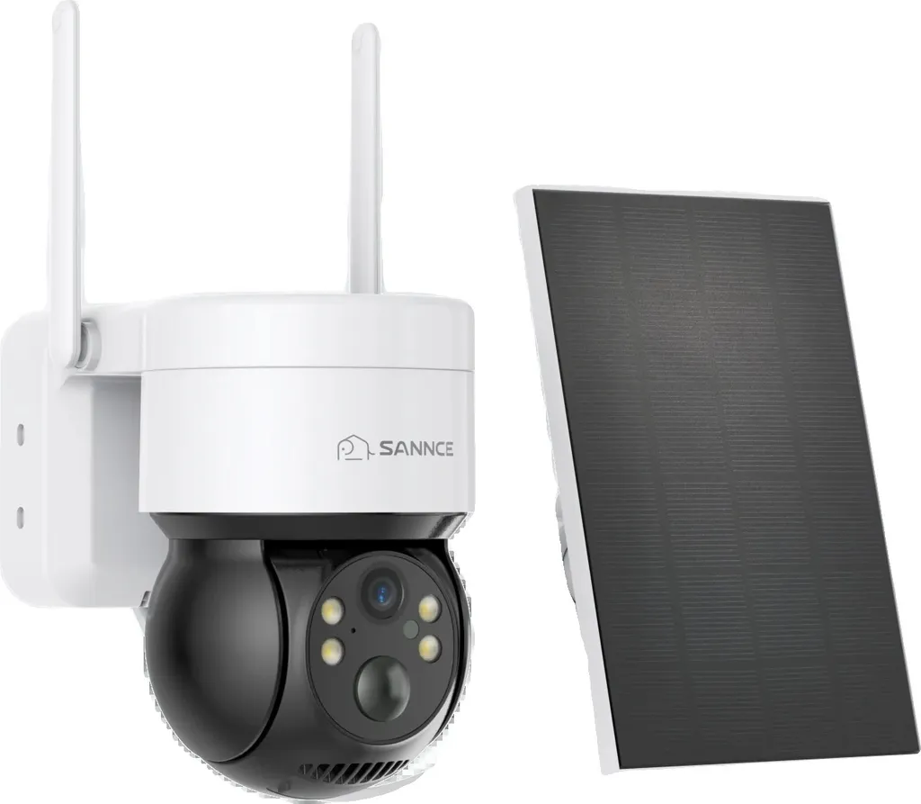 Caméra de sécurité vidéo 4MP IP65 étanche avec audio bidirectionnel