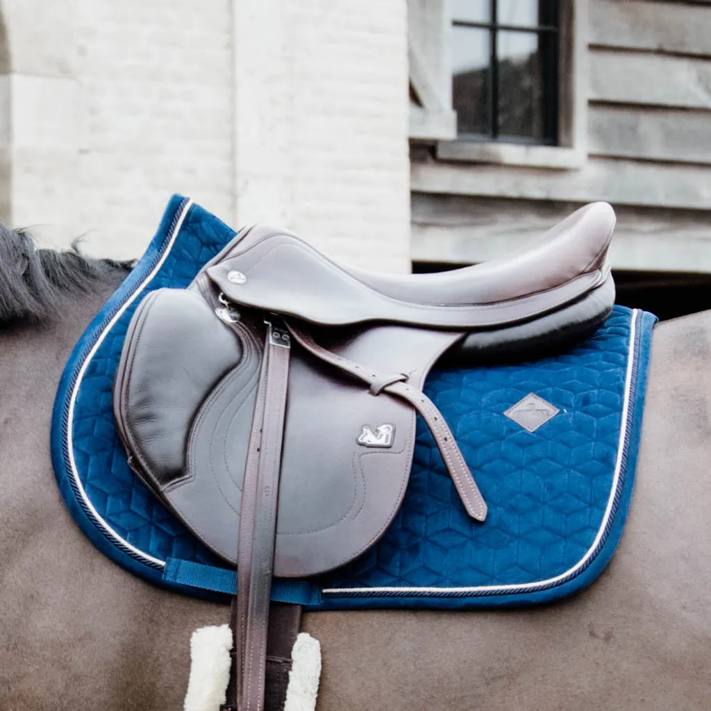 Sottosella Kentucky Horsewear Velvet Marine - Lusso e Performance