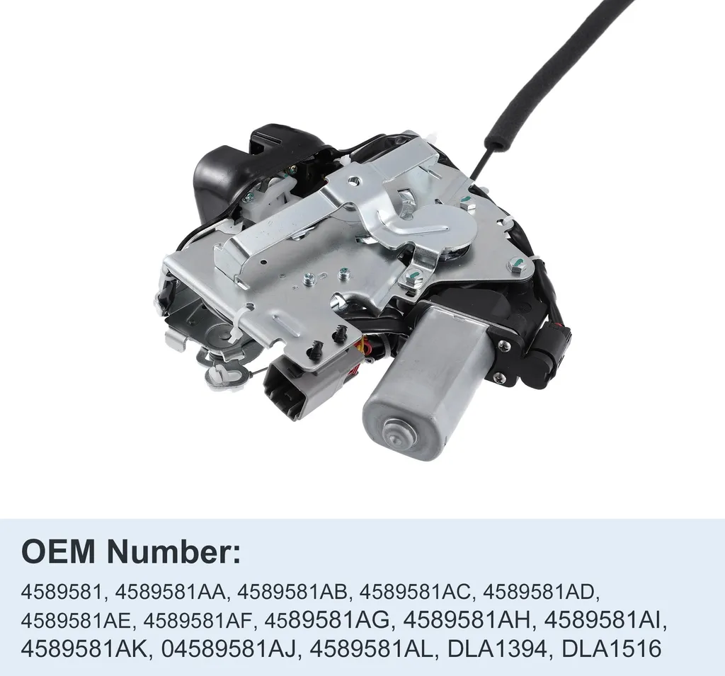 Moteur de Coffre Bloqué ? Solution avec l'Actionneur 4589581 Arrière