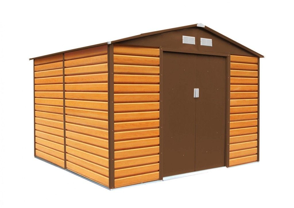 G21 Záhradný domček G21 GAH 706 - 277 x 255 cm, hnedý Obrázok produktu 