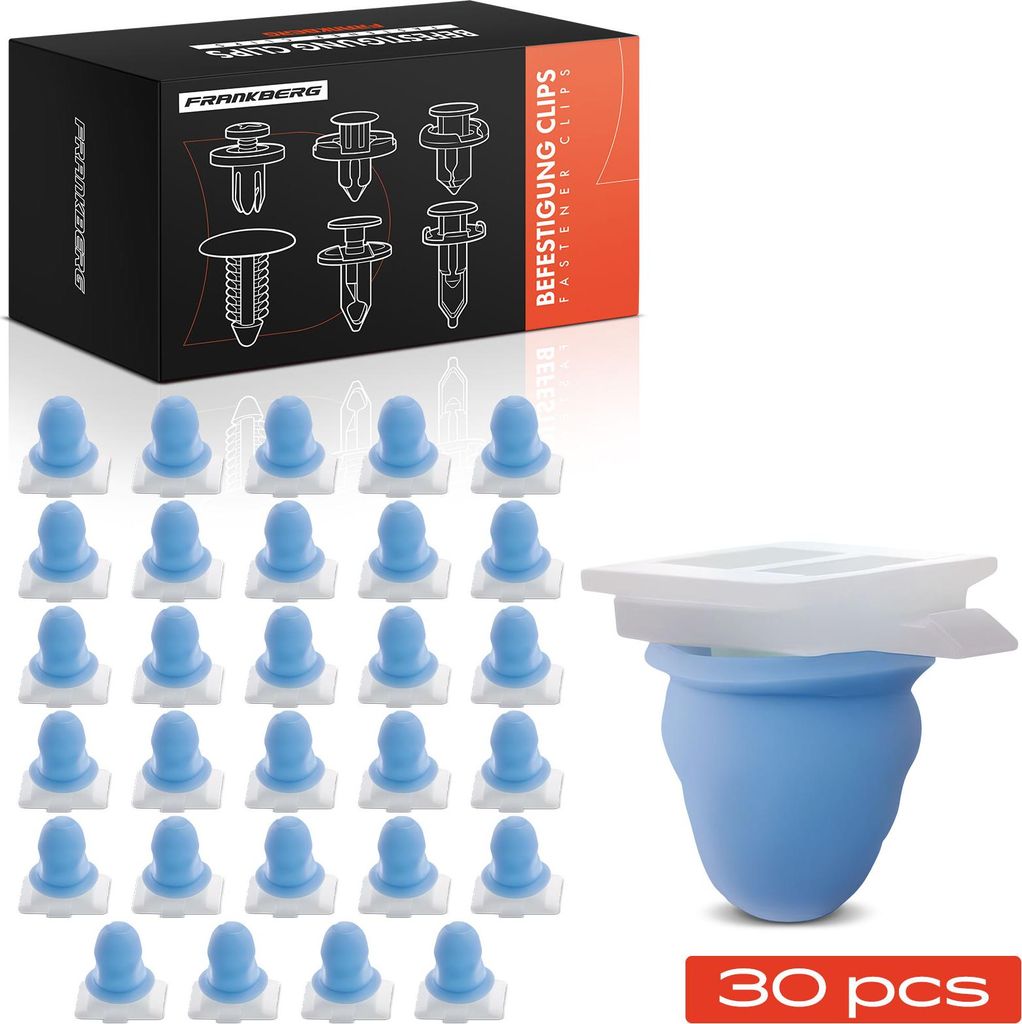 Frankberg 30x Befestigungsclips für VW Passat 3B5 Fiat Ulysse 179