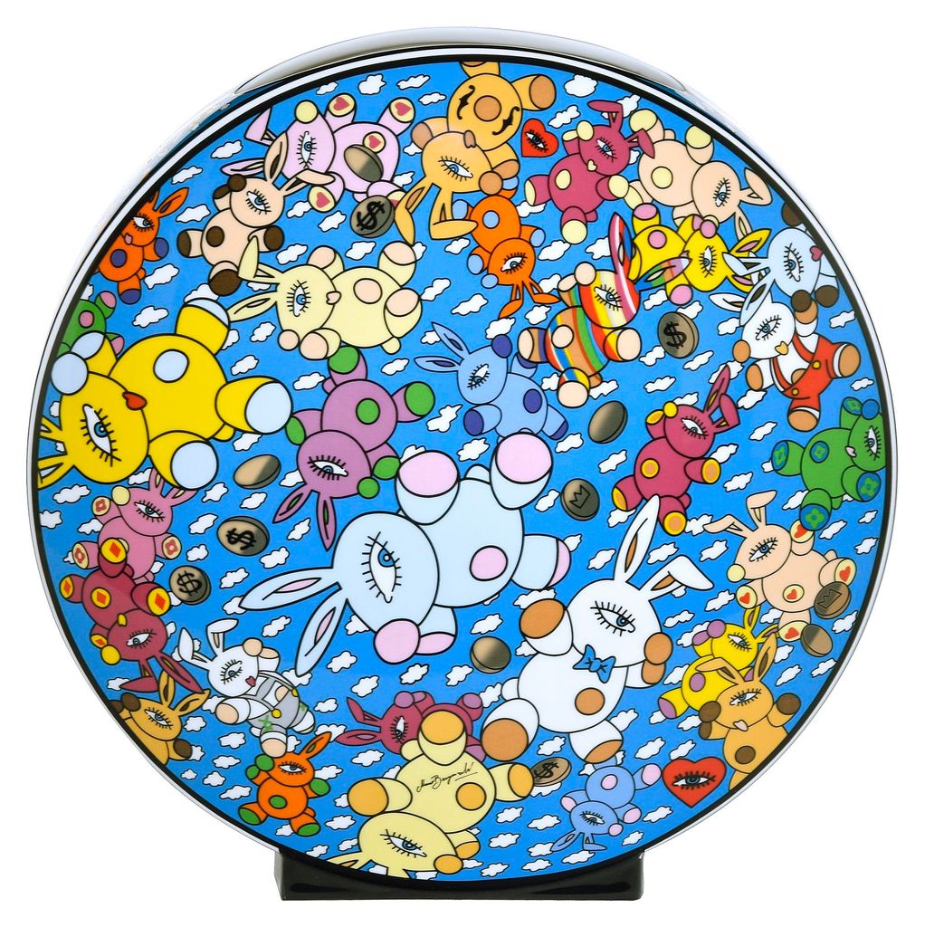 Goebel Bergonzoli Magic Bunny Explosion (Vase, Porzellan)