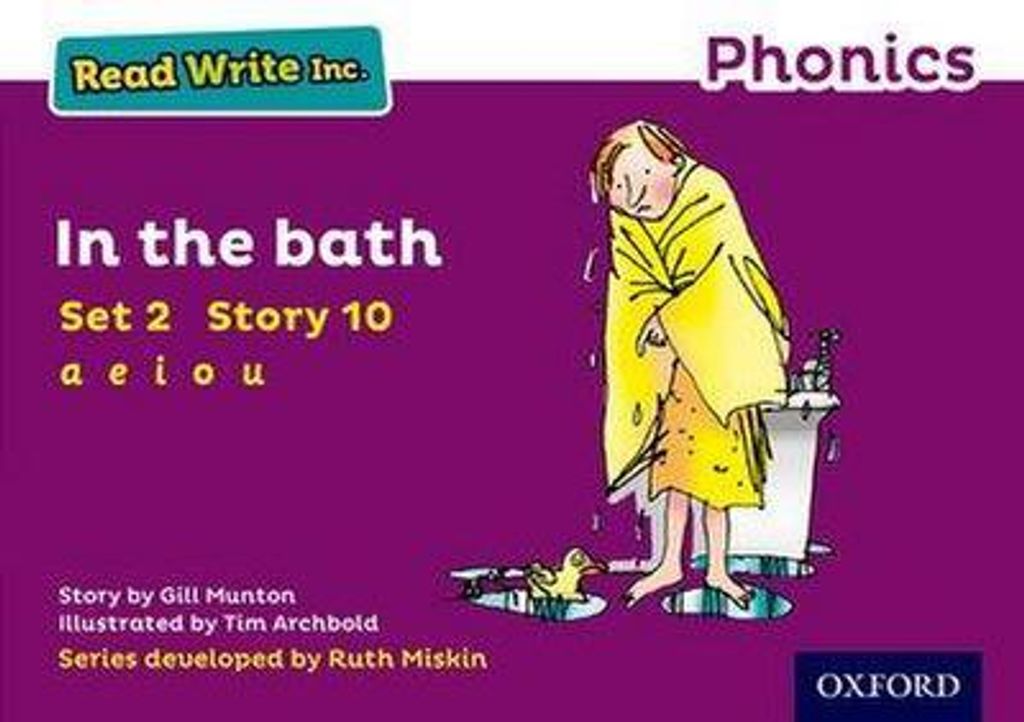 Read Write Inc. Phonics: In der Badewanne (Purple Set 2 Storybook 10)
