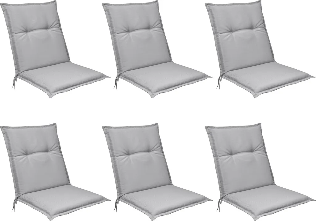 Set da 6 Beautissu Rivestimento per seduta bassa Base NL