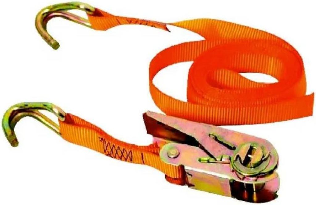 Lalizas Ratschenzurrgurt Orange 8 m Orange 8 m