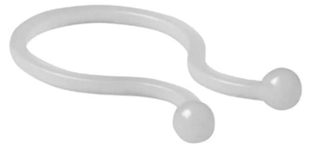 ACT CT4014, Twist cable tie, Nylon, Transparent, 1,1 cm, V2, 100 Stück(e)