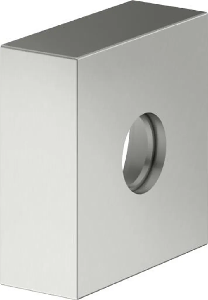 Rosace carrée chromée KEUCO 59545060282 de prolongation pour raccord G 1/2