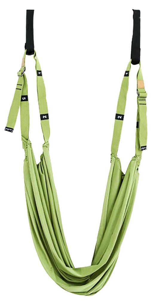Aerial Yoga Stretchband für Beine, Taille und Rücken, Rückbeugentraining, Yoga-Türschaukel für Fitness, Gymnastik, Tanz, Luftakrobatik und Bal...