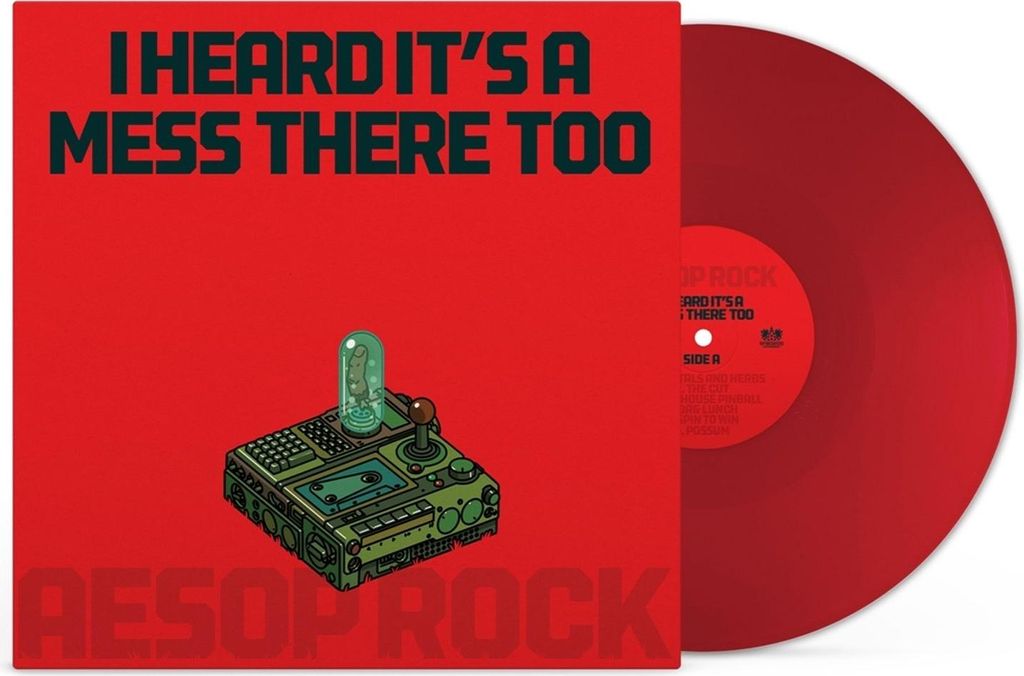 Aesop Rock: I Heard Its A Mess There Too (Apple Red Vinyl)