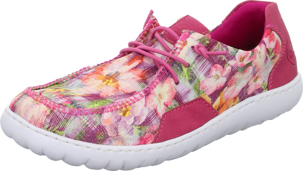 Rieker Schnürhalbschuhe in rose/pink, Gr. 40 Produktbild 