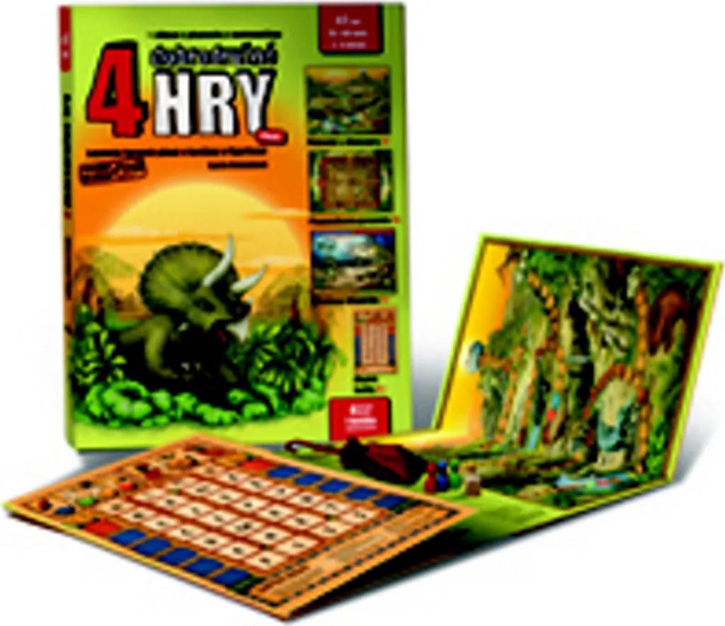 4 Jeux d'Aventure : Livre de Plateaux avec Dés et Pions Inclus