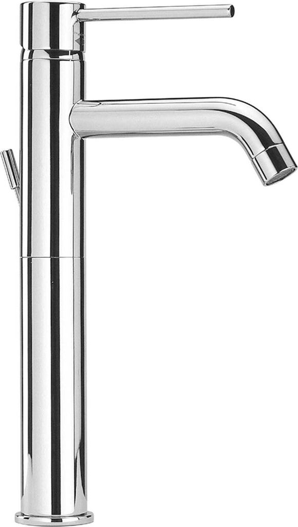 32.55cm hohe Waschtischarmatur in Chrom mit rundem Griff | Salice
