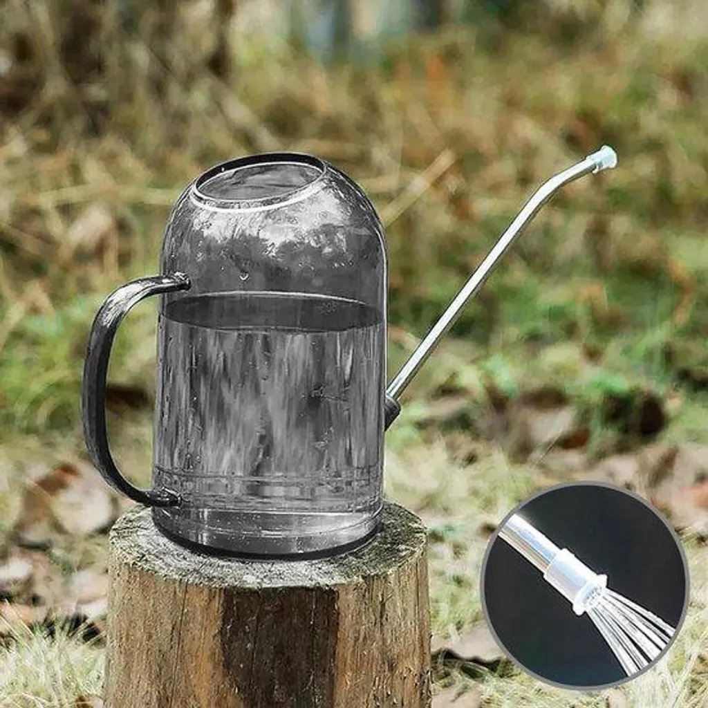 Arrosoir anti-fuite 2L avec long bec inox pour arroser sans mettre d'eau à côté