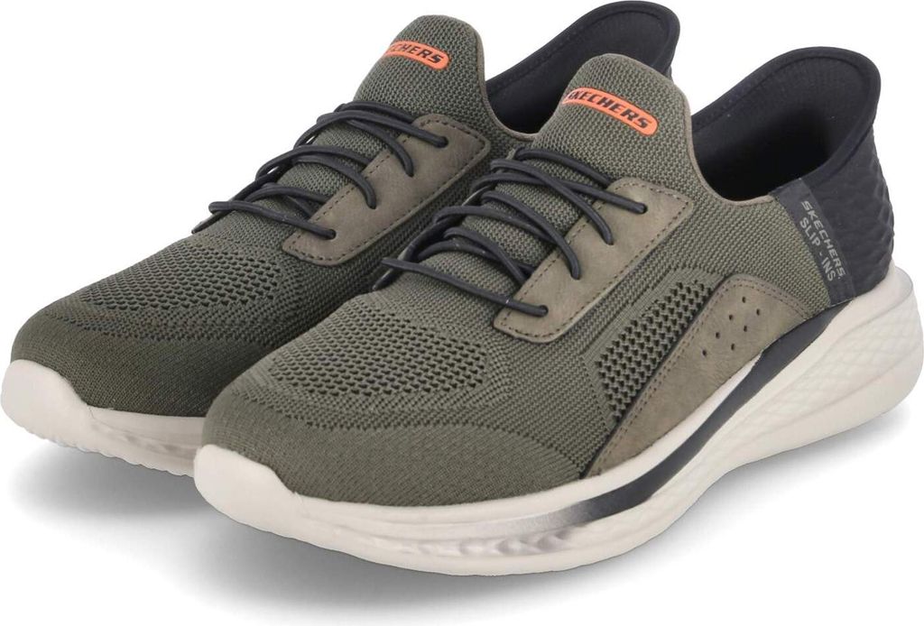 Skechers Slip-Ins: Slade - Cohen  Sportief - Groen - Maat Produktbild 