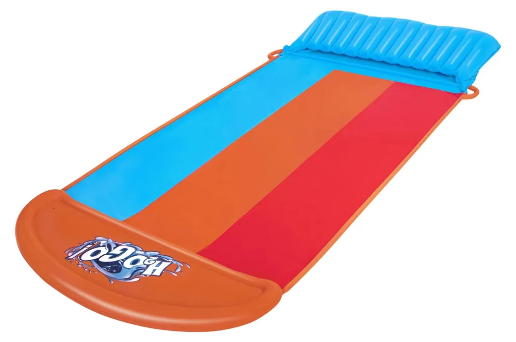 Toboggan aquatique de jardin 3 voies H2OGO Tsunami Splash Ramp