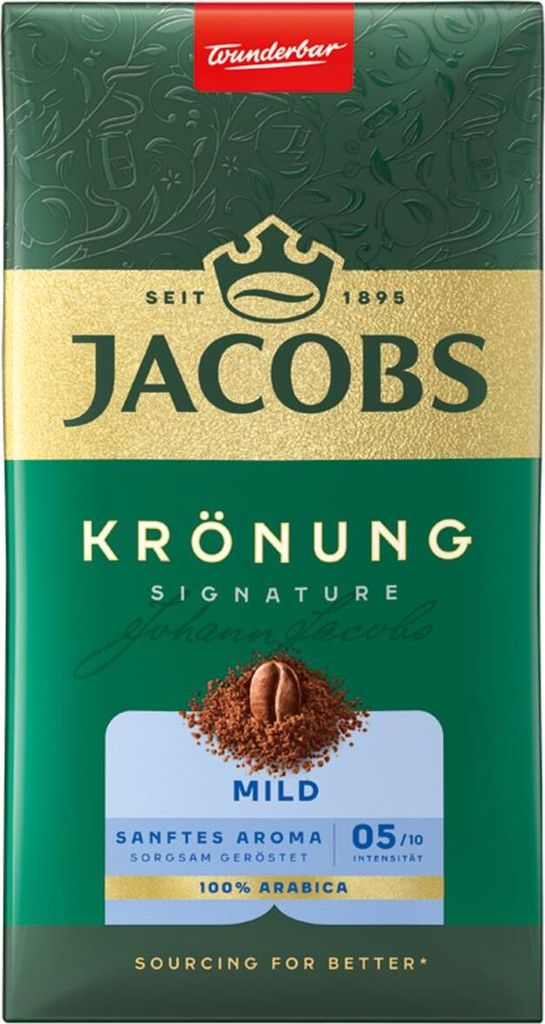 JACOBS Kaffee Krönung mild 4091342 gemahlen 500g Immagine del prodotto 