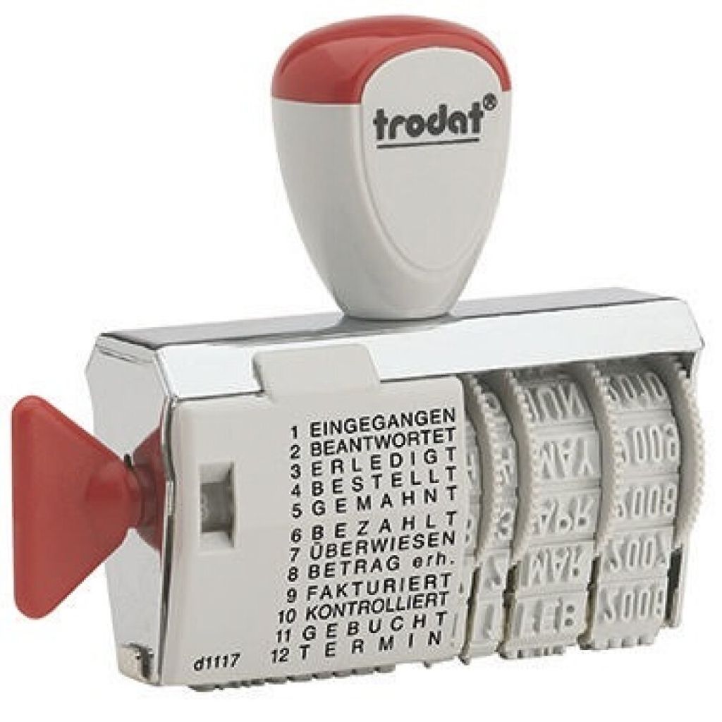 trodat Wortdrehstempel 1117/DB11 Produktbild 