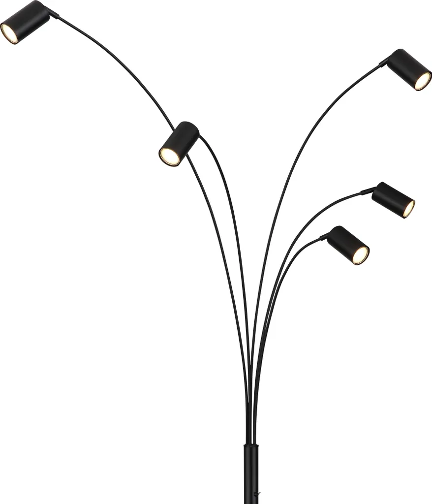 Éclairage modulable noir mat 204 cm pour illuminer les zones sombres - 2