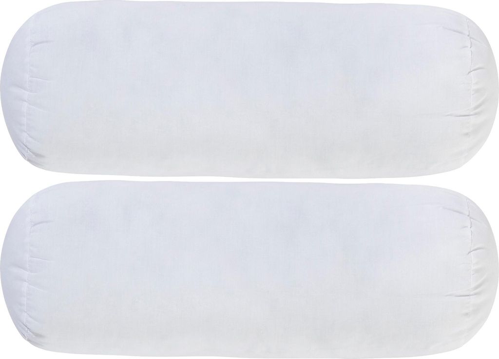 Erwin Müller Nackenrolle Lech" 2er-Pack weiß 40x15 cm Ø"