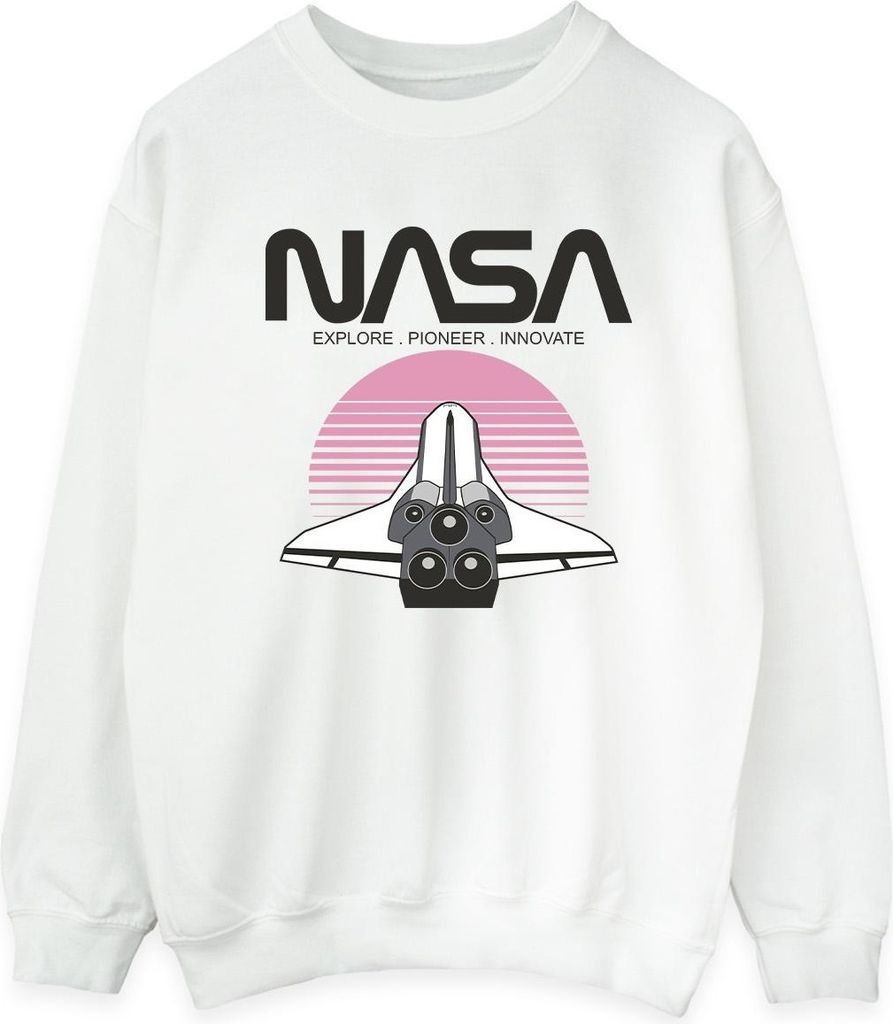 NASA - Sweatshirt für Damen BI48311 (XL) (Weiß)