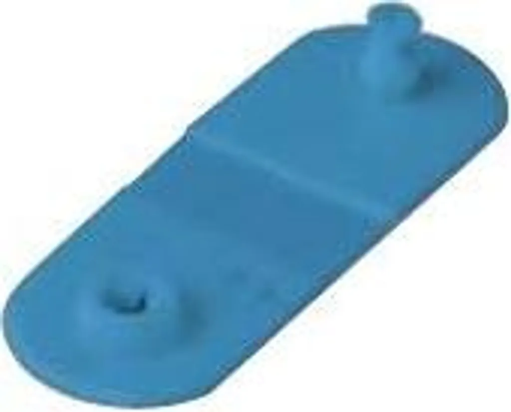 Kit de fermeture à clip bleu - Lot de 10 boucles rapides en plastique