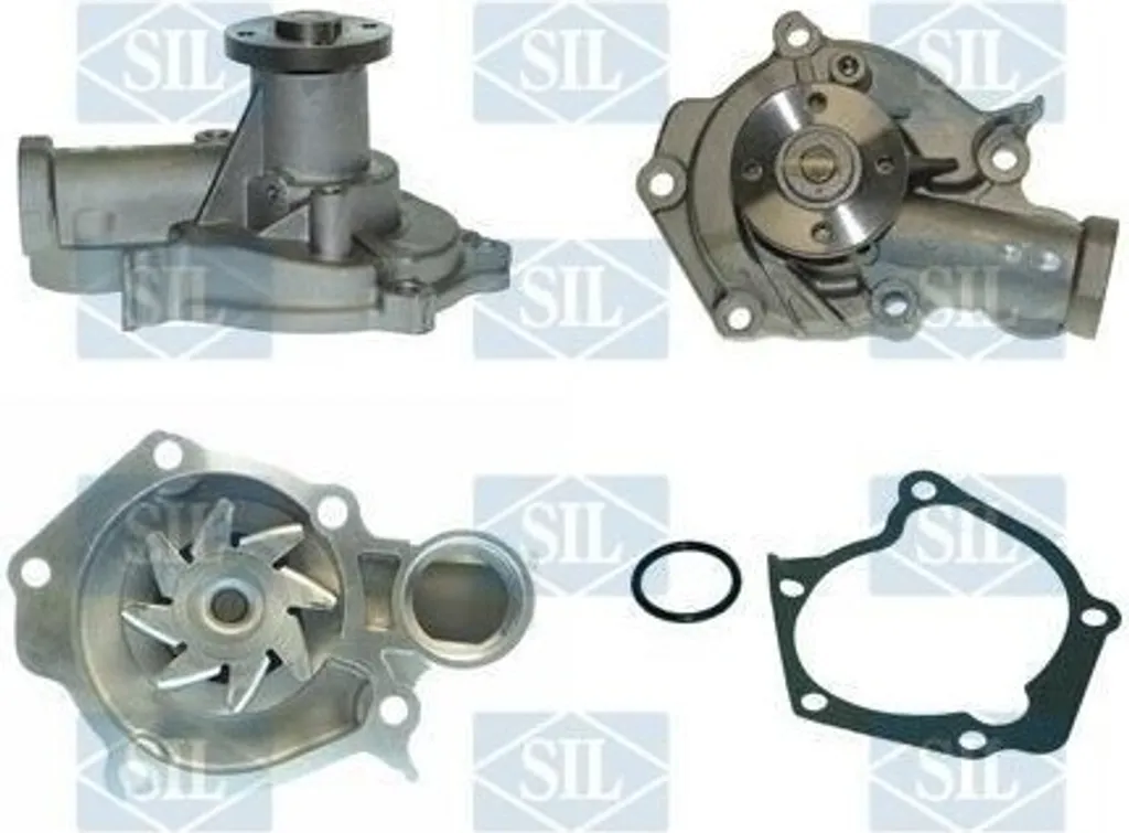 Pompe à eau Saleri SIL PA1308 haute résistance pour Hyundai Santa Fé